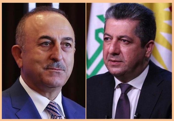 Kurdistan Region Prime Minister and the Turkish Foreign Minister held a telephone conversation