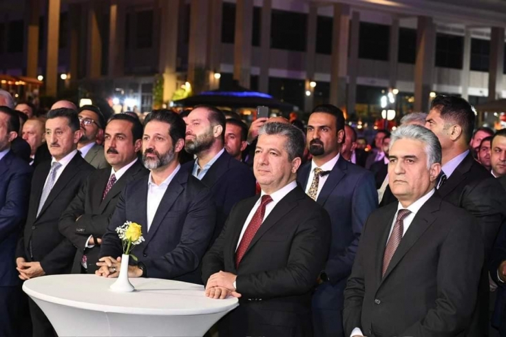 بەئامادەبوونی سەرۆکی حکومەت، یادی دامەزراندنی 75 ساڵەی کۆماری میللی چین لەهەولێر بەرێوەچوو