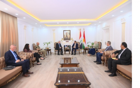 Erbil Governor receives Finnish Ambassador to Iraq