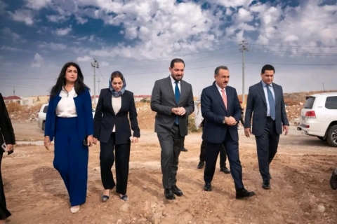 به‌گوژمه‌ی 717 ملیۆن دینار به‌ردی بناغه‌ بۆ دوو پڕۆژه‌ی خزمه‌تگوزاری له‌ گوندی كۆری و گردجووتیار دانرا