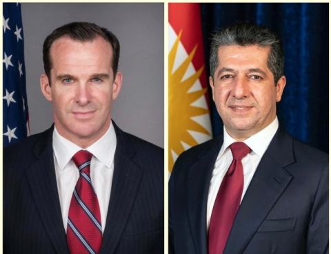  The prime minister received a telephone call from the White House Coordinator for the Middle East and North Africa (MENA) 