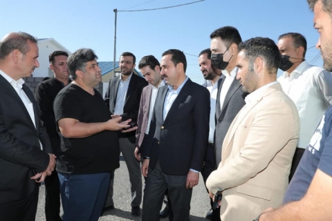 پارێزگاری هەولێر گوندی کۆری  بەسەر کردەوە