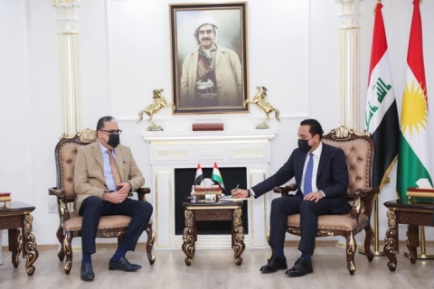 پارێزگاری هەولێر، پێشوازی لە نوێنەری وەزارەتی پەروەردەی عێراق کرد