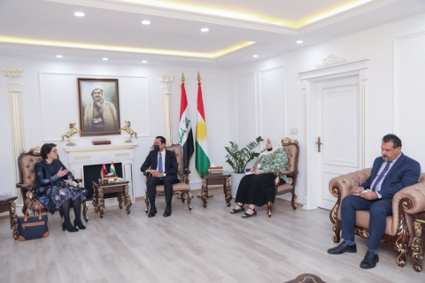 پارێزگاری ھەولێر، پێشوازی لە نوێنه‌رى حكومه‌تى هه‌رێمى كوردستان له‌ ئەمریکا کرد 