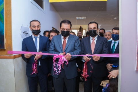 بەئامادەبوونى پارێزگارى هەولێر وەزیرى پەروەردە، پێشانگایەکى شێوەکارى هاوبەش  کرایەوە