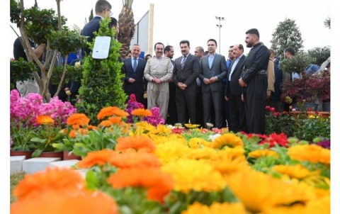 The opening of the Flowers and Gardens Exhibition