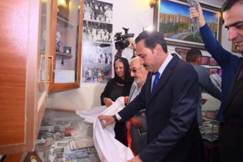 لەهەولێر... مێزی یادەوەری و دیکۆمێنتی هونەرمەندى گەورەى شارەکەمان (سەلام کۆیی) کرایەوە