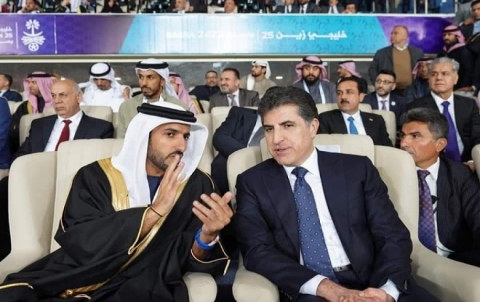 رئيس اقليم كوردستان يشارك بمراسم افتتاح خليجي 25 في البصرة