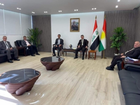 هەولێر: بەرێوەچوونی کۆبوونەوەیەک سەبارەت بە پێداویستی ئابووری پارێزگای هەولێر