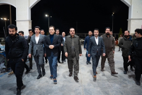 بەرپرسی مەکتەبی ڕێکخستنی پارێزگای هەولێرو پارێزگاری هەولێر، سەردانی (بازاری سپی)یان کرد