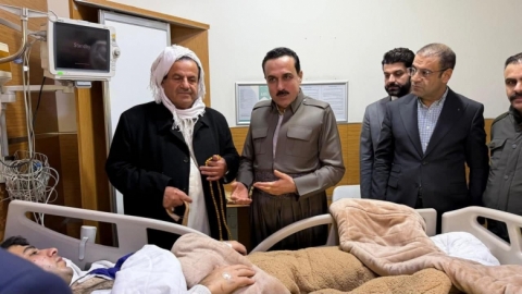 پارێزگاری هەولێر، بۆ هەوڵپرسی سەردانی کارمەندەکەی ئاسایشی فڕۆکەخانەی هەولێری نیودەوڵەتی کرد