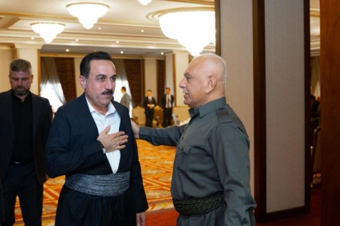 نوێنەری سەرۆکی ئەنجومەنی وەزیران بەشداری پرسەی شێخ(حوسێن شێخ مستەفا)یانکرد 