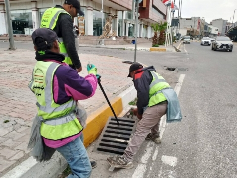 ئامادەکاری بۆ شەپۆلێکی دیکەی باران بارین 