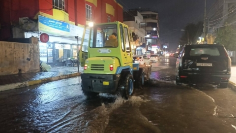 لەگەڵ دەستپێکردنی ئەو شەپۆلە بارانبارینە بەخوڕەی ناوچەکەی بە گشتی گرتۆتەوە
