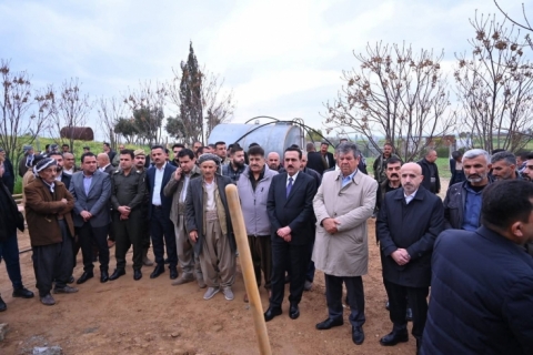 بەئامادەبوونی نوێنەری سەرۆك بارزانی، تەرمی فەرماندە 