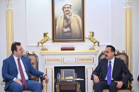 پارێزگاری هەولێر و کونسڵی تورکیا، پەرەپێدانی پەیوەندییەکان و دۆخی ناوچەکە تاوتوێ دەکەن