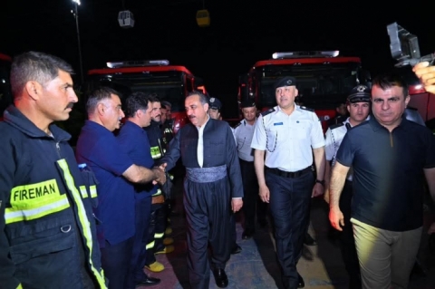 پارێزگاری هەولێر، هێزەکانی، ئاسایش، پۆلیس، هاتووچۆ، بەرگری شارستانی، تیمە تەندروستیەکانی بەسەرکردەوە.