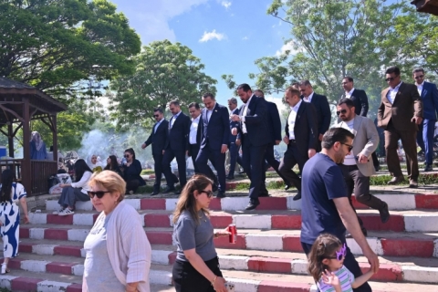 وان..... پارێزگاری هەولێر، سەردانی بەنداوی ماسیی ( ئەردیش ) دەکات