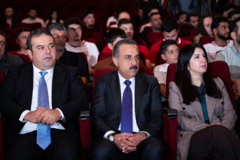 هه‌ولێر ...  مەراسیمی خەڵاتکردنی وەرزشوانە سەرکەوتووەکانی سەر ئاستی جیهان و وڵاتانی عه‌ره‌بی و ئاسیا، بەڕێوەچوو   
