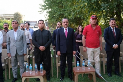 هەولێر ..... خەڵاتی زێڕین بەخشرایە شانۆکار سدیق حوسێن