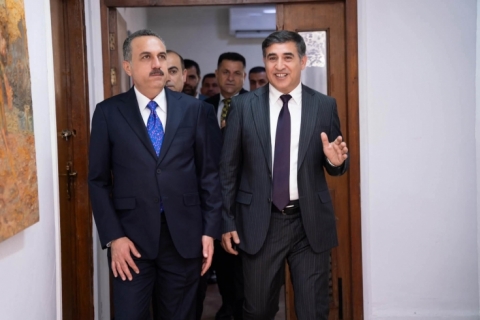 پارێزگاری هەولێر سەردانی بەرێوەبەرایەتی گشتی ڕۆشنبیری و هونەری هەولێری کرد