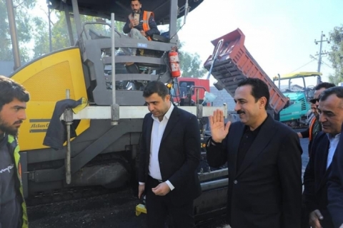 بە گوژمەى زیاتر لە (332 ملیۆن دینار) چەند پڕۆژەیەکى خزمەتگوزارى لە کەسنەزان و بنەسڵاوە جێبەجێ دەکرێت