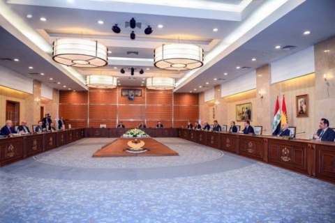 ئەنجومەنی وەزیران بەرنامەی دانوستانی حکومەتی هەرێمی کوردستان لەگەڵ حکومەتی فیدراڵ تاوتوێ دەکات