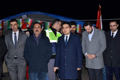 لە هەولێر.. 21 ترێلە سوبا و 1 ترێلە کیسە خەو بەرە وڵاتى تورکیا بەڕێکرا