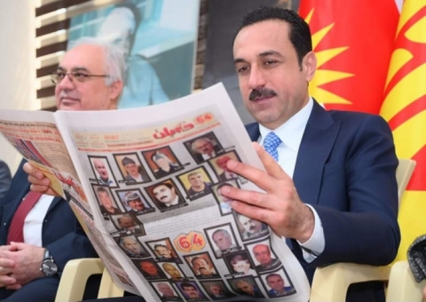 پارێزگارى هەولێر سەردانى ڕۆژنامەى (خەبات)ى کرد