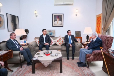 پارێزگاری هەولێر: سەردانی خانەوادەیی یەکەم موتەسەریفی هەولێری کرد 