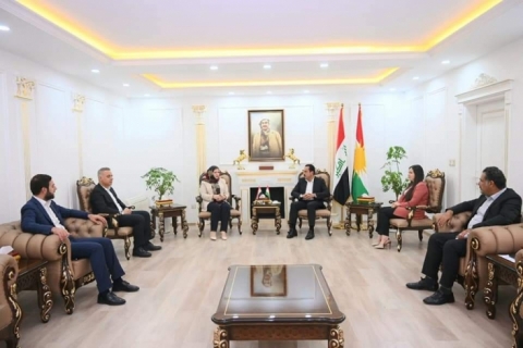  پارێزگاری هەولێر پیرۆزبایی لە  بەرێوەبەری گشتی ناوەندی هاوبەشی هەماهەنگی   قەیرانەکان لە وەزارەتی ناوخۆ و بەرێوەبەری ناوەندی قەیرانەکانی پارێزگای هەولێر کرد