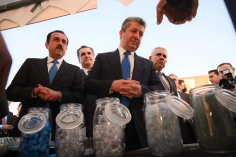 سەرۆکی حکومەتی هەرێمی کوردستان، به‌شداری له‌ پیشانگه‌ی پیشه‌سازی و به‌رهه‌مه‌ ناوخۆییه‌كان کرد