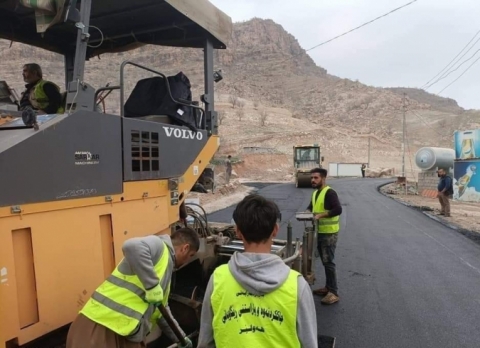 دەستکرا بە قیڕتاوکردنی رێگای دۆڵی سماقووڵی، لەمنزیکانەش دەستدەکرێت بە ڕێگای دۆڵی بالیسان