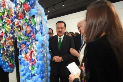 پارێزگارى هەولێر، پیشانگایەکى شێوەکارى کردەوە