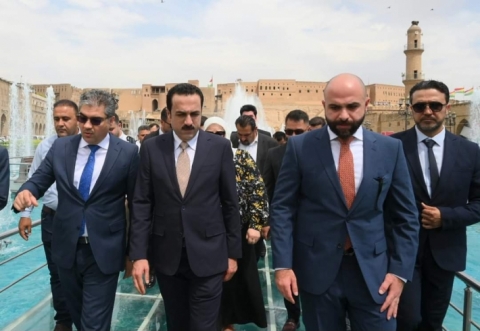 پارێزگارى هەولێر، دواى نۆژەنکردنەوەى، باخی شاری کردەوە