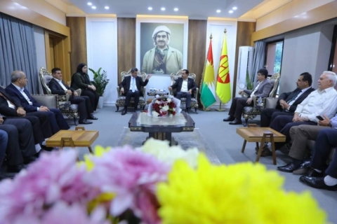 پارێزگارانی هەولێر و دهۆک، سەردانی لقی10ی پارتیان کرد