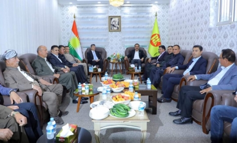 پارێزگارانی هەولێر و دهۆک، سەردانی لقی26ی گوڵانی پارتیان کرد