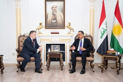  Governor of Erbil Receives Ukrainian Ambassador to Iraq