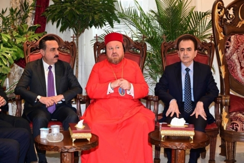 Ankawa... Government Delegation Conveys Prime Minister's Congratulations to Syriac Orthodox Metropolitan, Emphasizing Deeper Coexistence