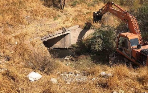  The process of cleaning the culverts and roads continues