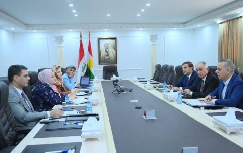 Erbil's sister committee held its first meeting with other cities around the world