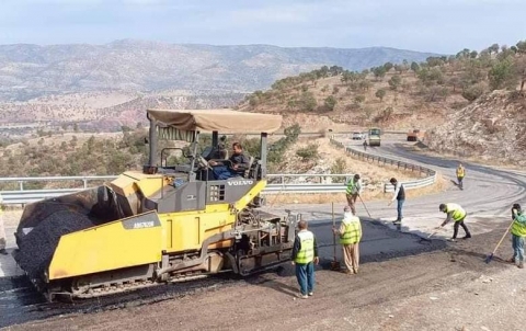 Repair and paving of the main roads (Safeen road-Garota, transit road between Erbil-Makhmur-Qushtapa, Sheikh Turab main road, Qapani Khabat road)