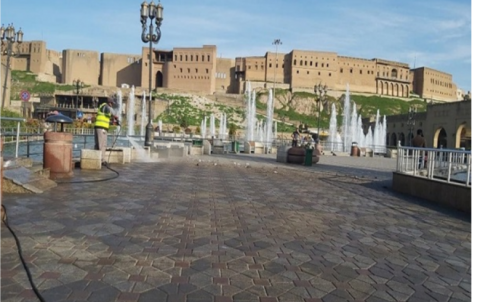 هه‌ولێر..پاركی شار نووژه‌نده‌كرێته‌وه‌