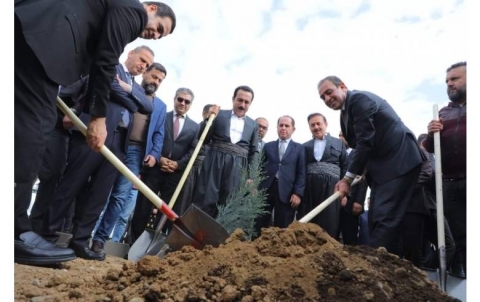 On the occasion of the Birth Anniversary of the Immortal Barzani, a large tree planting campaign was launched in Erbil