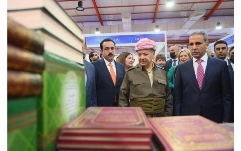 President Barzani inaugurates the 15th edition of the Erbil International Book Fair
