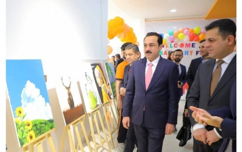 A student art exhibition was inaugurated