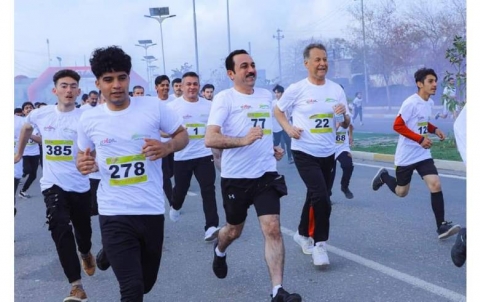 بە بەشدارى پارێزگارى هەولێر، ماراسۆنی ئازادى و نەورۆز بەڕێوەچوو