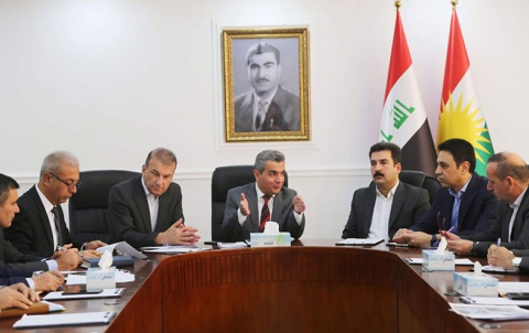 پارێزگاری هەولێر بۆ باشتر کردنی دۆخی کارەبا لەگەڵ لایەنە پەیوەندیدارەکان کۆبوە