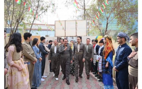 Erbil Exemplary School hosted an artistic, folklore, and scientific festival