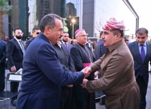 لە هەولێر .... پەردە لەسەر پەیکەری شەهیدانی هێرشە مووشەکییەکەی 15ی کانوونی دووەم 2024 لادرا
